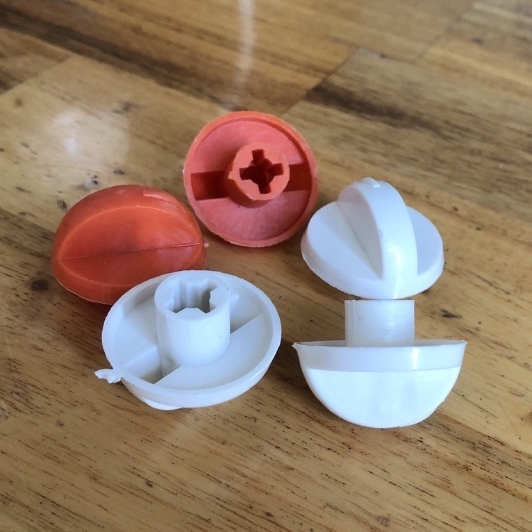 5 Núm vặn quạt treo tường, quạt đứng, thay thế cho các loại hộp số xoay, màu ngẫu nhiên#phụ tùng quạ