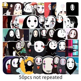 Set 10/20/50 cái sticker chống nước VÔ DIỆM ART HOẠT HÌNH NHẬT BẢN yêu dán mũ bảo hiểm vali laptop CN82