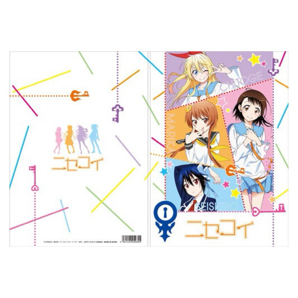 Sổ tay Chitoke & Onodera Tsukumi Marika-Hollow Out [Nisekoi B5 -Notebook- Chitoge & Onodera & Tsugum