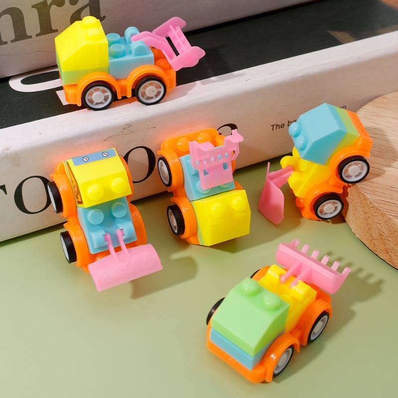 Đồ Chơi Xe Hơi Hoạt Hình mini Tạo Kiểu Thú Cưng Kỹ Thuật Số Di Động Đáng Yêu Cho Bé