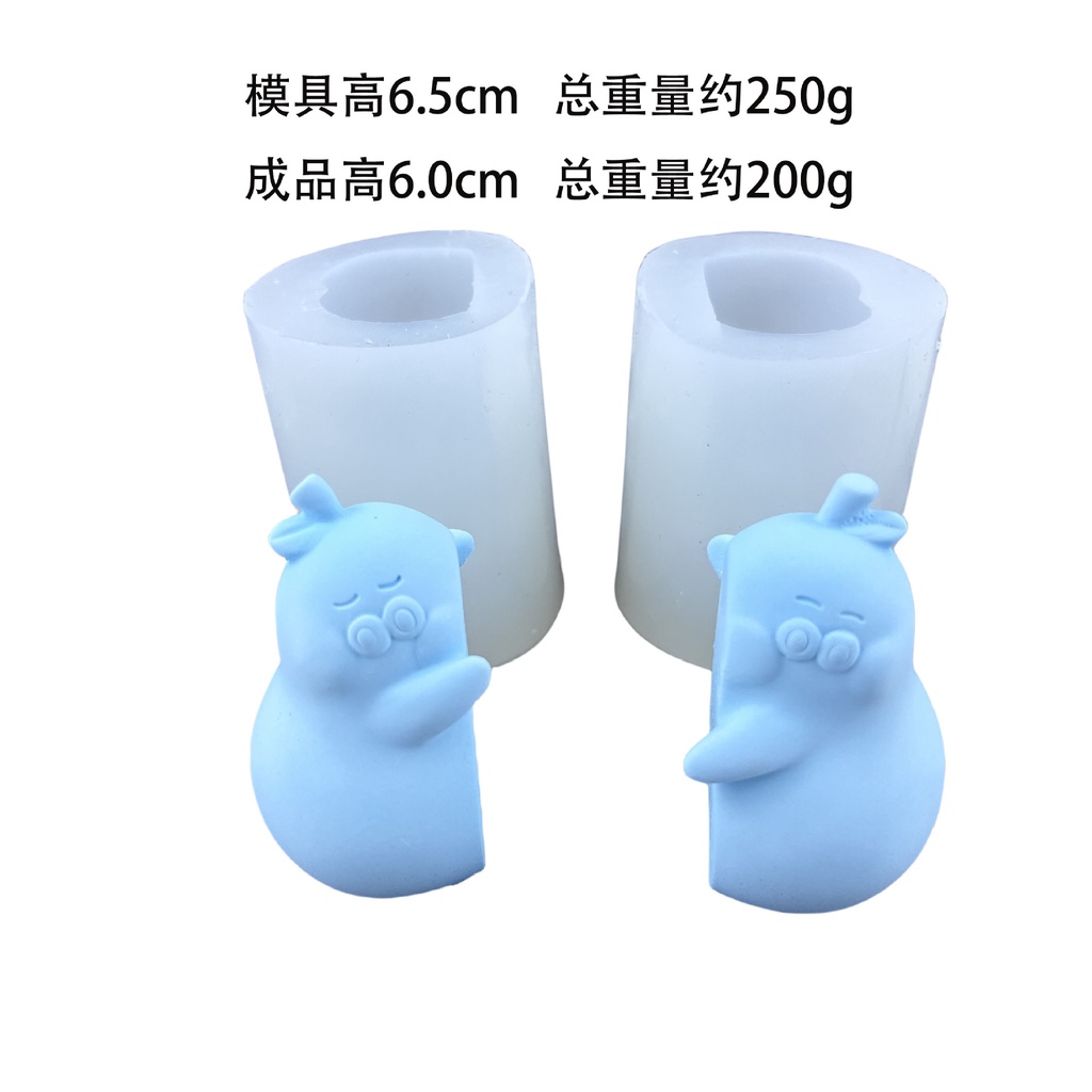 Dễ Thương Khuôn Silicon Làm Đồ Trang Trí Hình Búp Bê Don 'T leave Xinh Xắn