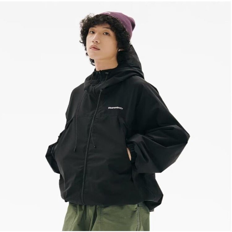 Áo Khoác Thể Thao Chống Gió / Thấm Nước Phong Cách Thời Trang Mỹ Dành Cho Cặp Đôi