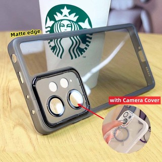 Ốp Điện Thoại Nhám Trong Suốt Chống Sốc Có Tấm Bảo Vệ camera Cho xiaomi redmi note 12 12s 11s note 11 12 pro + 4g 5g