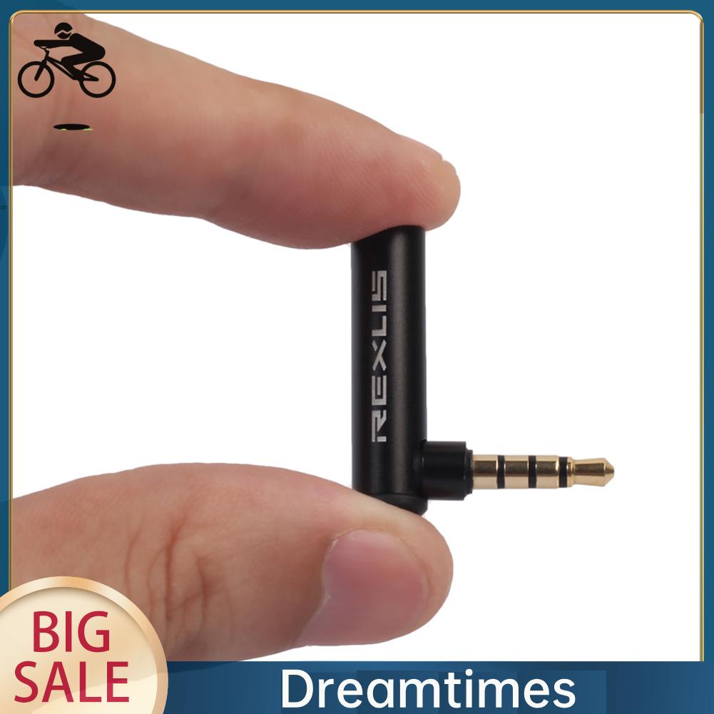 Đầu Nối Chuyển Đổi Âm Thanh 3.5mm male Sang female 1.vn 90 Độ