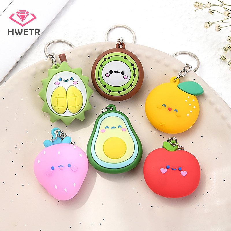 Móc Khóa Hình Trái Cây Dễ Thương Mới