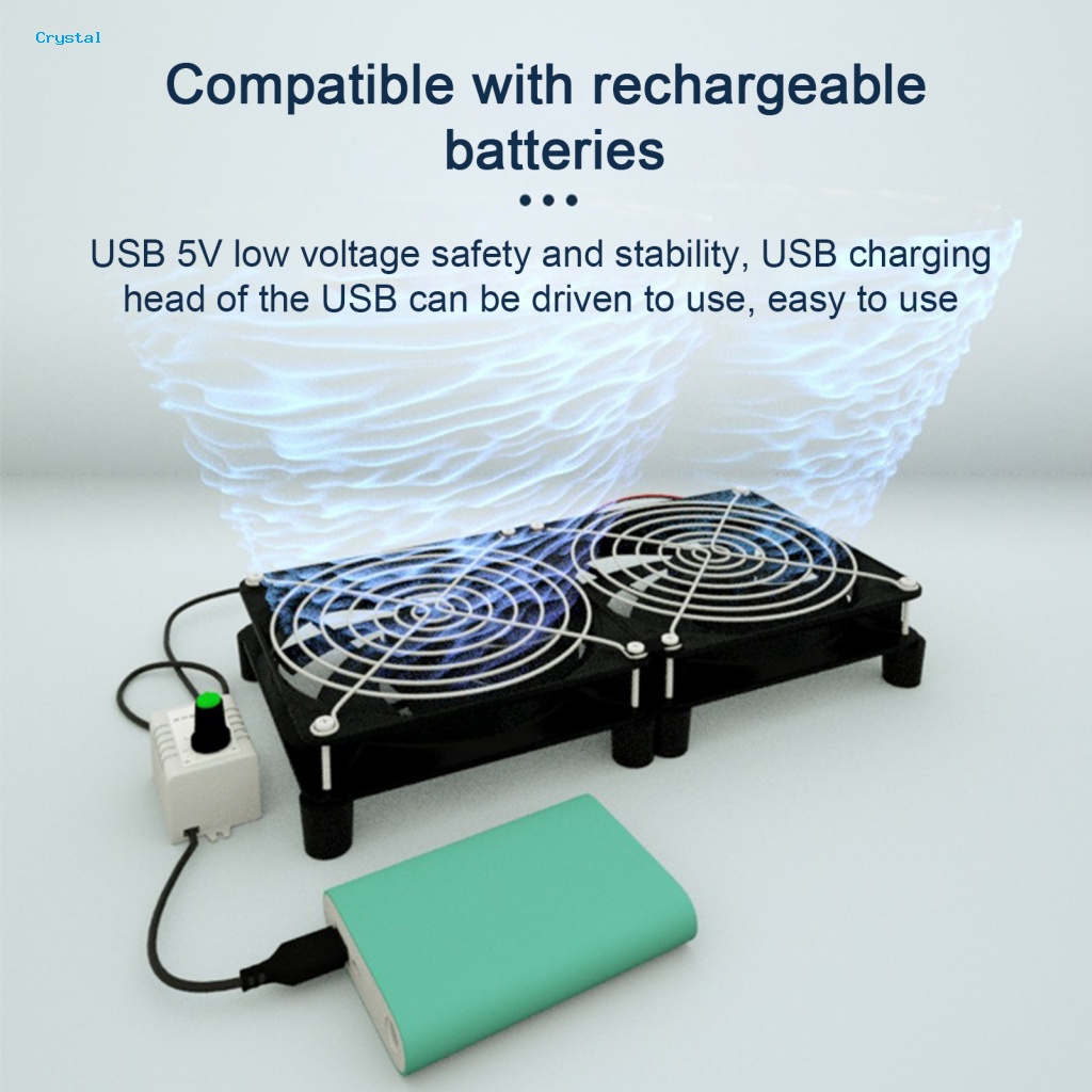Crh.b Quạt Làm Mát usb Yên Tĩnh 5v Cho set-top Box Và Tv
