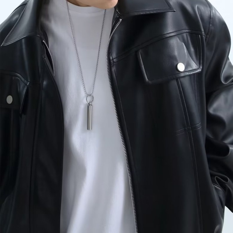 Áo Khoác Nam Dáng Rộng Phong Cách Đường Phố Mỹ Cá Tính