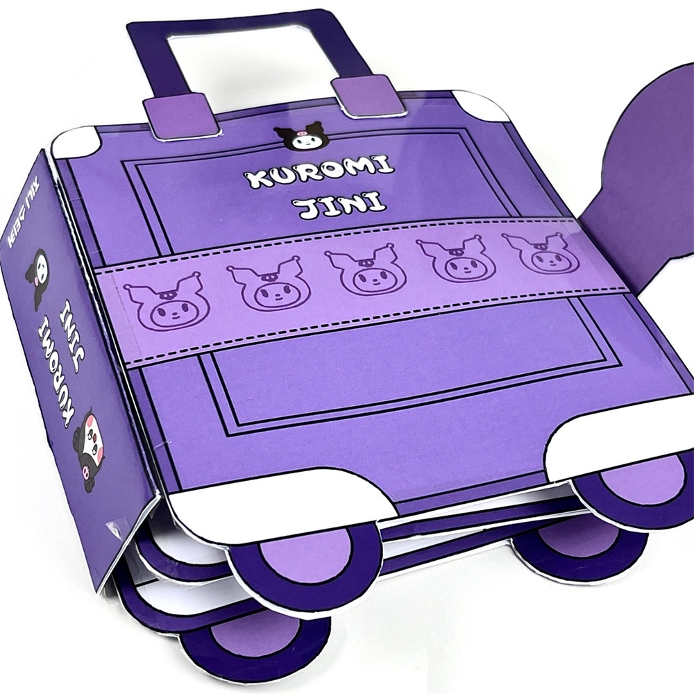 Sách sanrio kuromi Hoạt Hình Thủ Công Dễ Thương Tự Làm Đồ Chơi Giáo Dục Cho Bé Tại Nhà