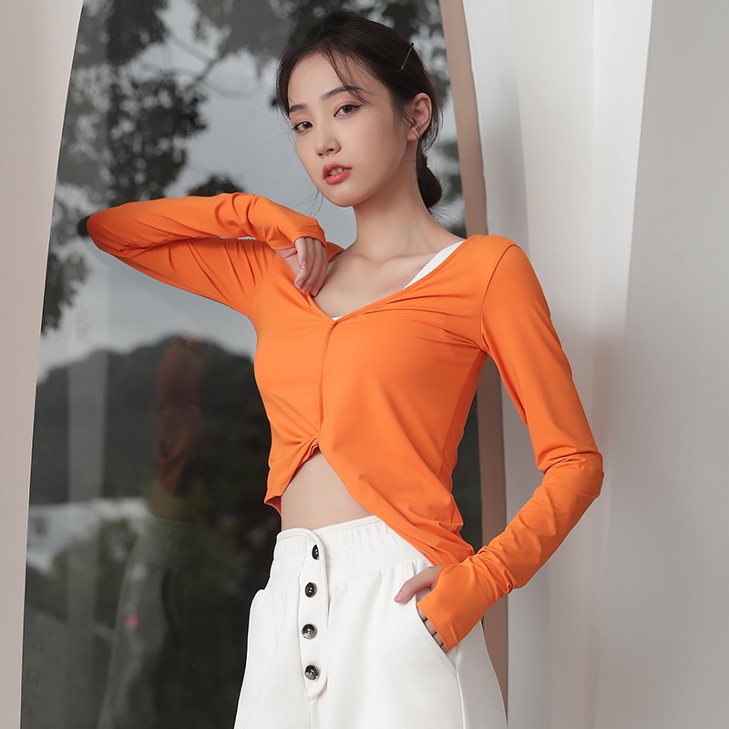 Áo Thun Thể Thao Tay Dài Thời Trang Mùa Xuân Cho Nữ