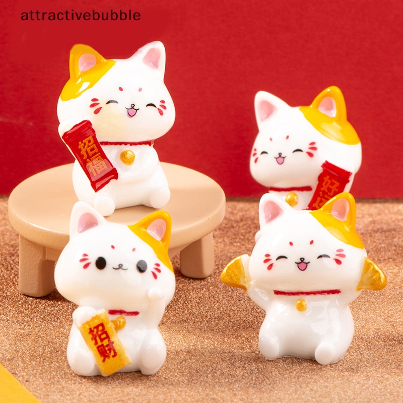 Atvn Búp Bê Mèo May Mắn Nhỏ Nhắn Để Bàn Trang Trí Dễ Thương Sáng Tạo Làm Quà Tặng Cho Trẻ Em martijn