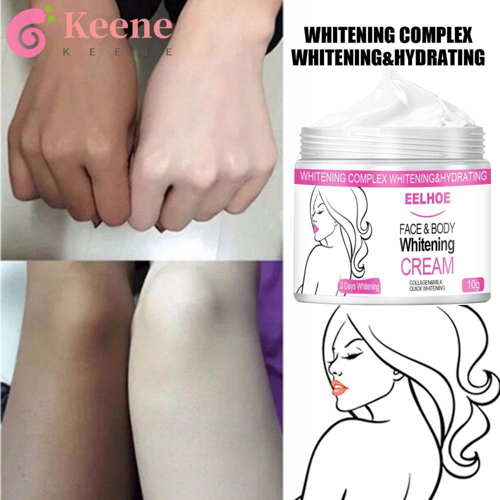 Kem Dưỡng Trắng Da Cổ Và Đầu Gối Hiệu KEENE