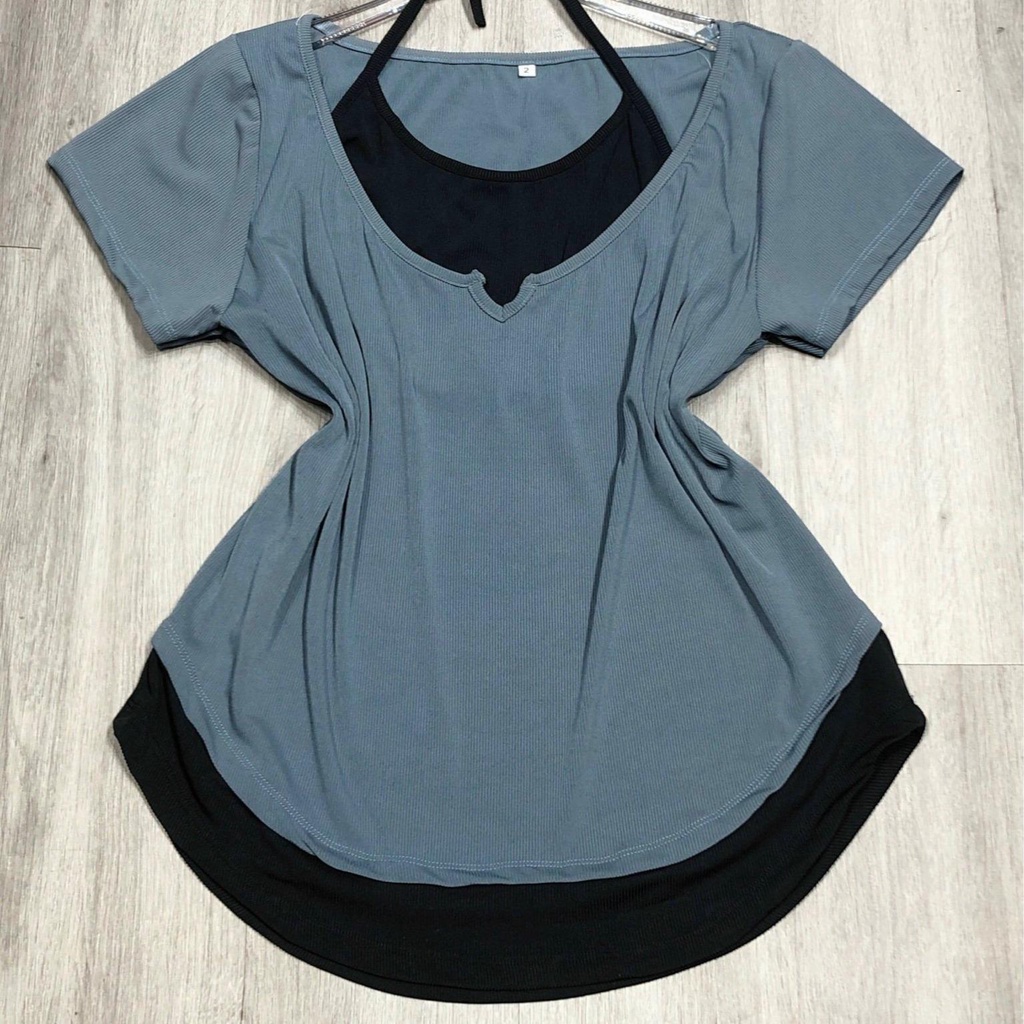 Thời Trang Bigsize Áo Thun Vải Thun Tăm 50 - 100Kg Dễ Thương