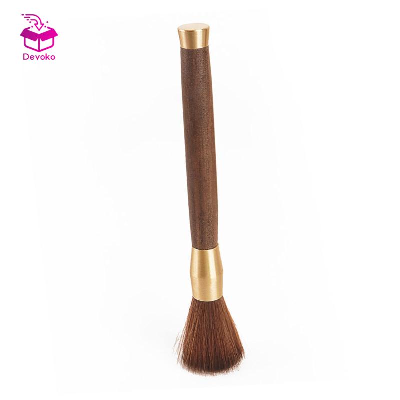 Cọ Vệ Sinh Máy Pha Cà Phê espresso 17cm Tay Cầm Bằng Gỗ