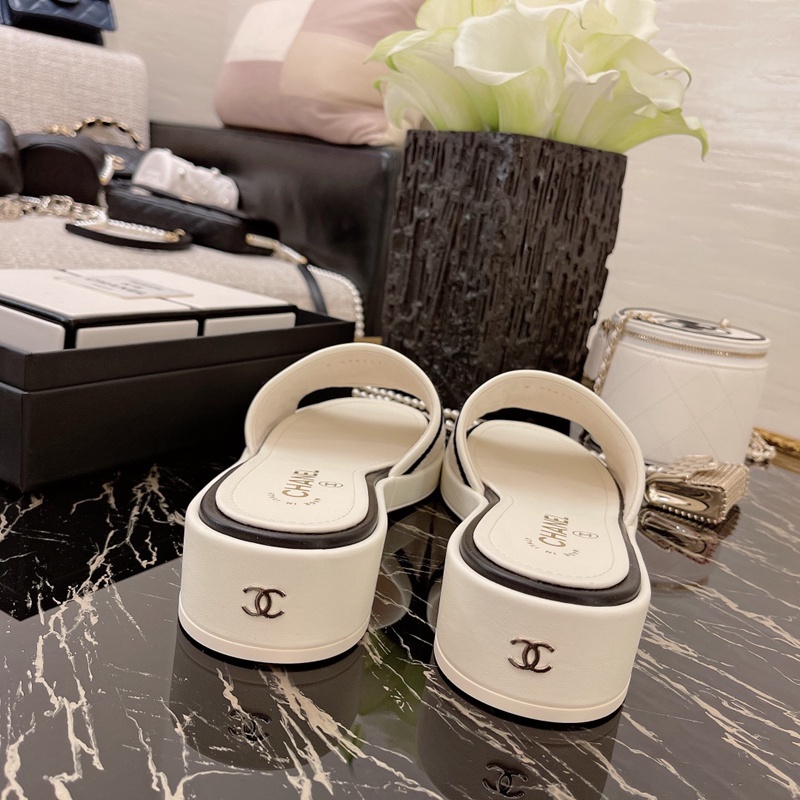 Dép Sandal Đế Dày Thêu Hoa Thời Trang Mới Cho Nữ pj4m