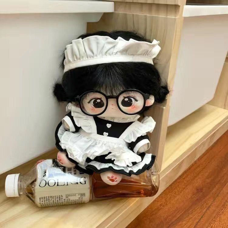 Bộ Đồ Hóa Trang Cô Hầu Gái 20cm Bằng cotton Dành Cho Búp Bê 06910