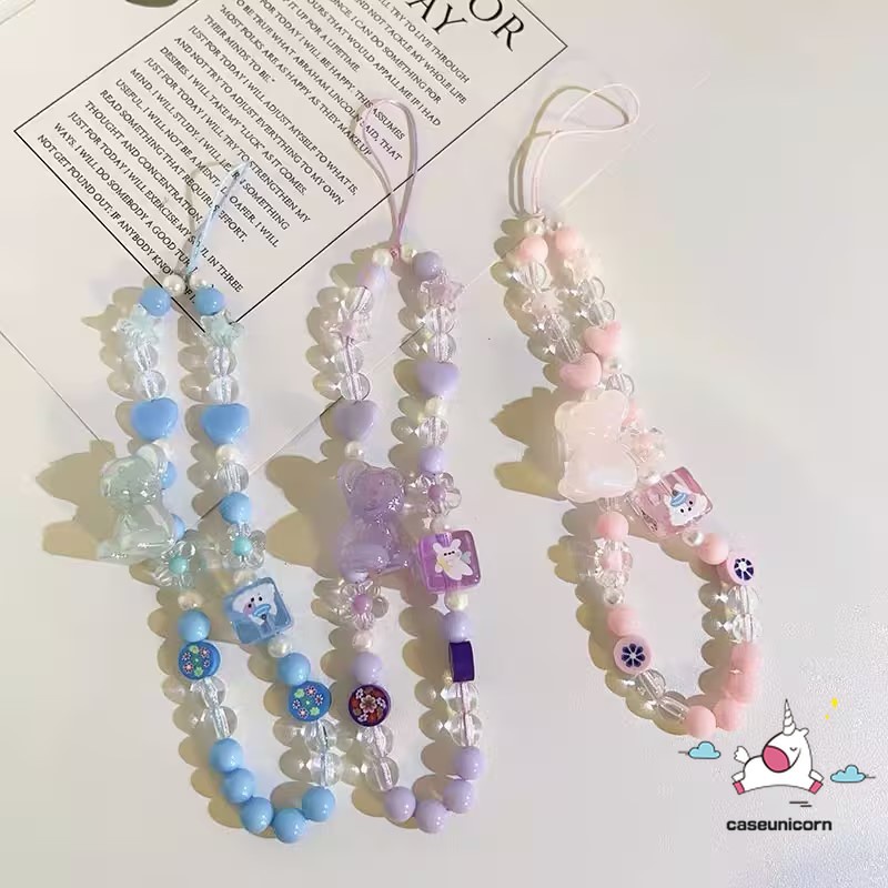 Dây Xích Kim Tuyến Nhiều Màu Sắc Cho Trang Trí Điện Thoại