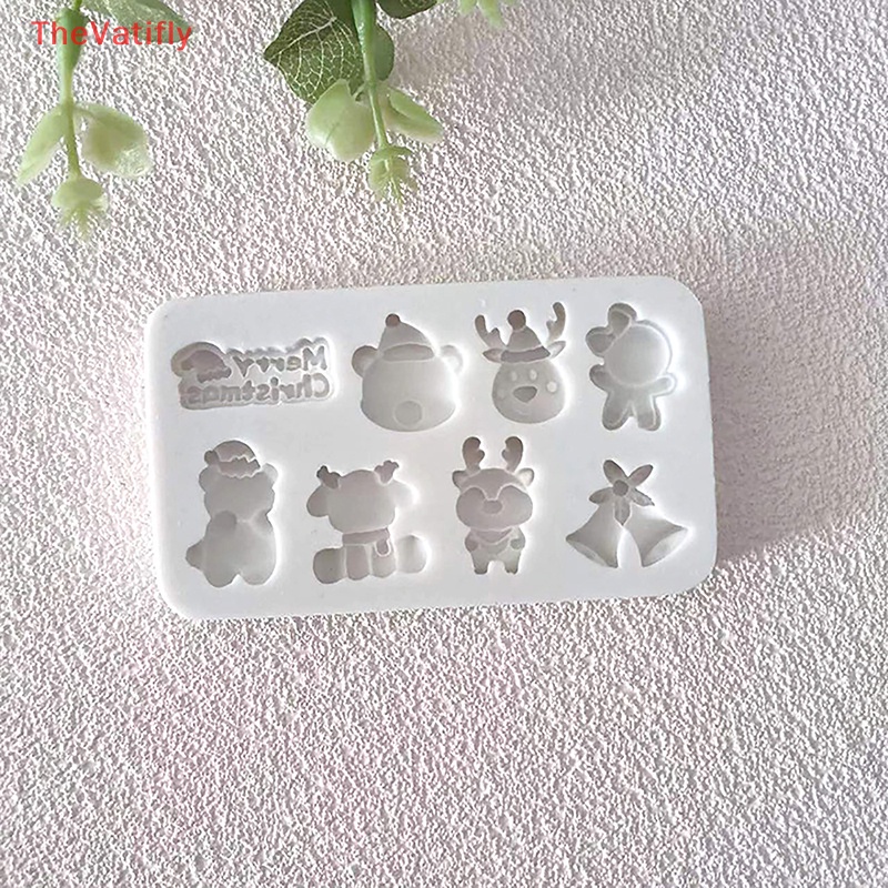 1 Khuôn silicone Làm Bánh Hình Người Tuyết diy