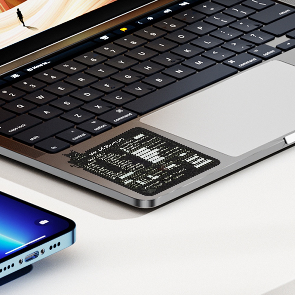 Màu Sắc Miếng Dán Phím Tắt / Ngắn Thông Dụng Cho Máy Tính laptop macbook