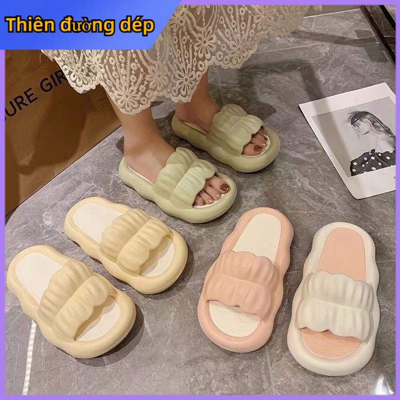 Dép cute bánh mì nữ thời trang chống trơn trượt