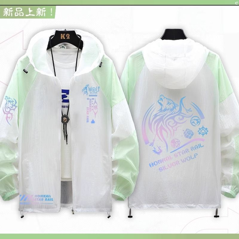 Áo Khoác hoodie Tay Dài Dáng Rộng In Hình honkai Starrail jing liu 3d Thời Trang unisex 2023