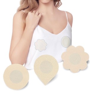 Túi miếng dán ti, đầu ngực, nhũ hoa giấy dùng 1 lần hình hoa, túi 20 miếng - arsef