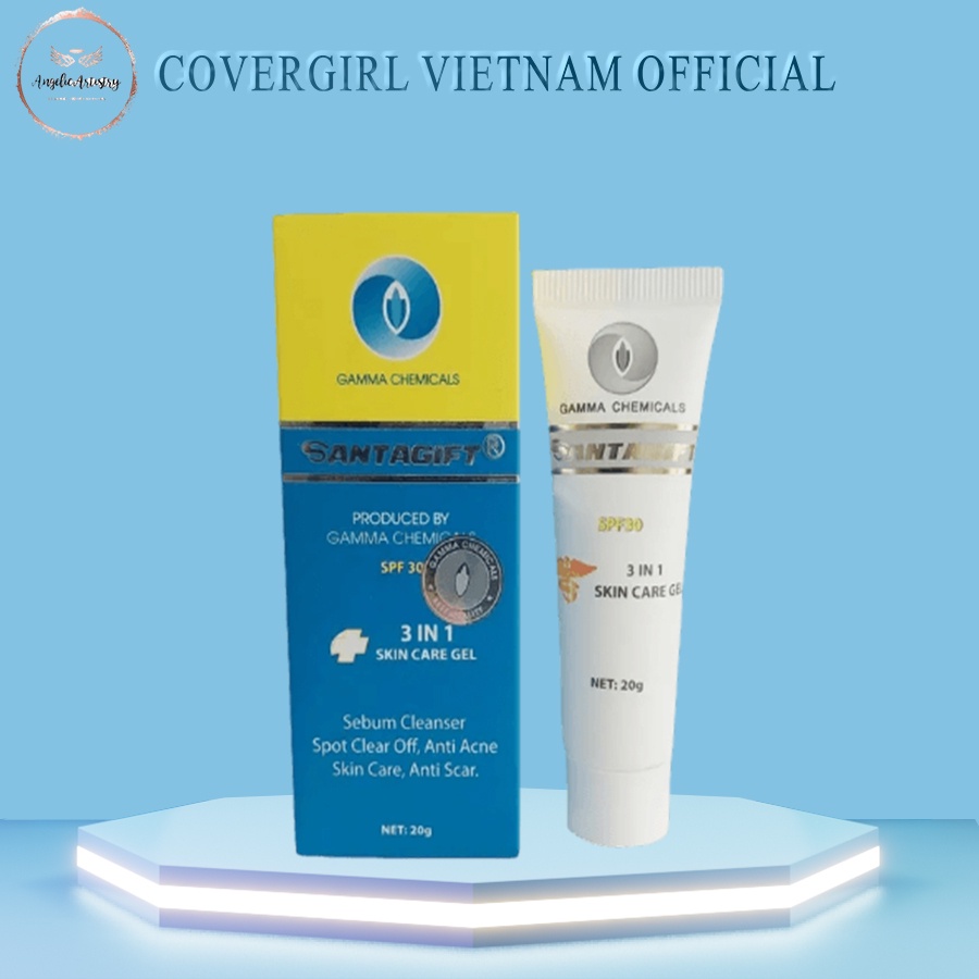SANTAGIFT Kem Giảm Mụn Và Thâm, Dưỡng Da Trắng Sáng,