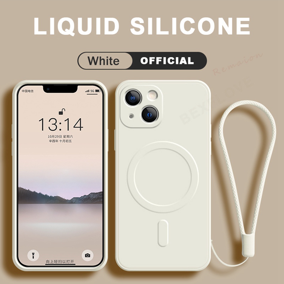Ốp Điện Thoại Silicon Mềm Nhám Màu Kẹo Hít Nam Châm iphone 15 14 11 12 13 pro max 7 8 plus x xr xs max 8plus 11pro 15pro
