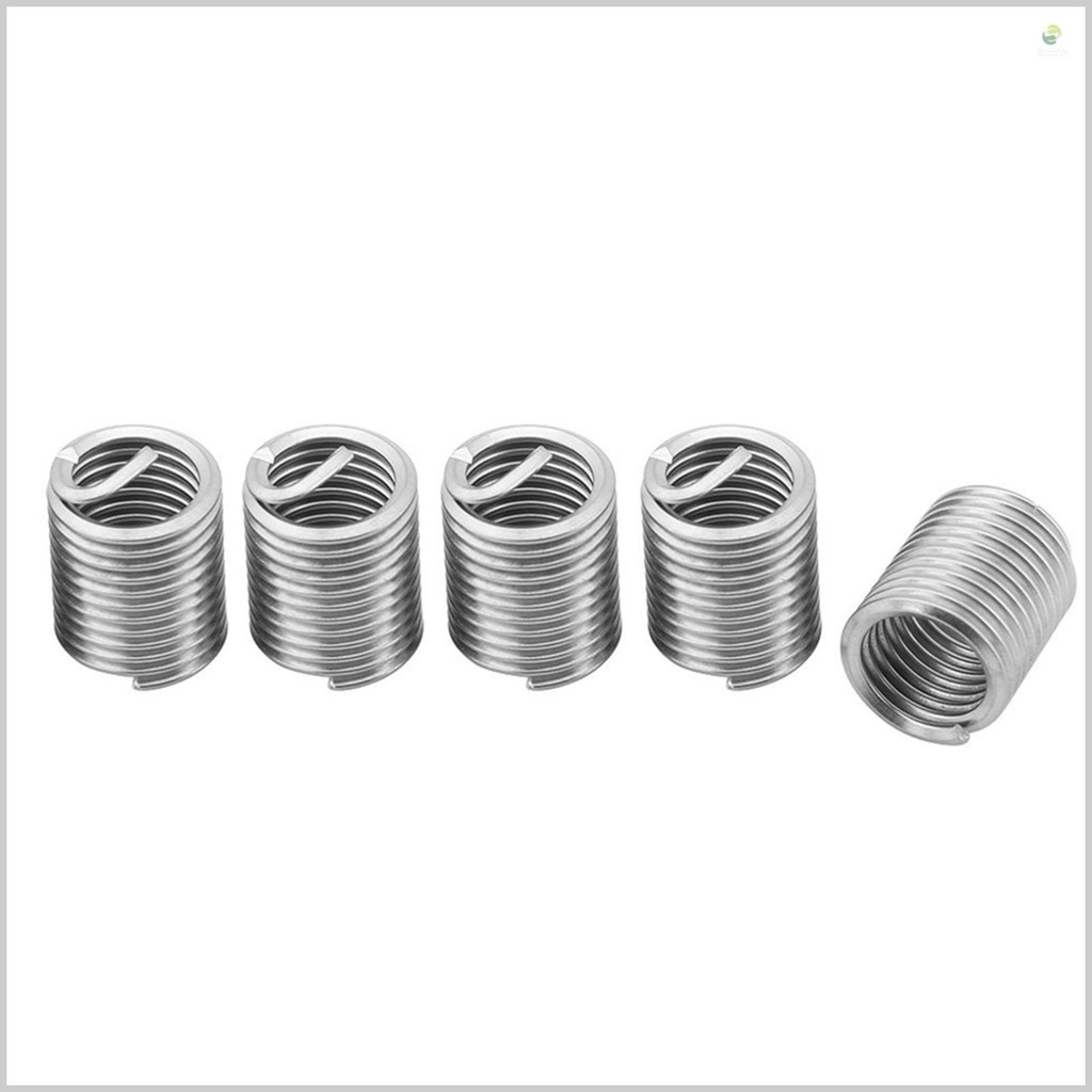 Stainless Steel Thread Insert Assortment Kit M3 M4 M5 M6 M8 M10 M12 for Thread Repair