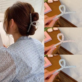 Kẹp Tóc Hình Cá Mập Màu Sắc Kẹo Ngọt Phong Cách Hàn Quốc Cổ Điển