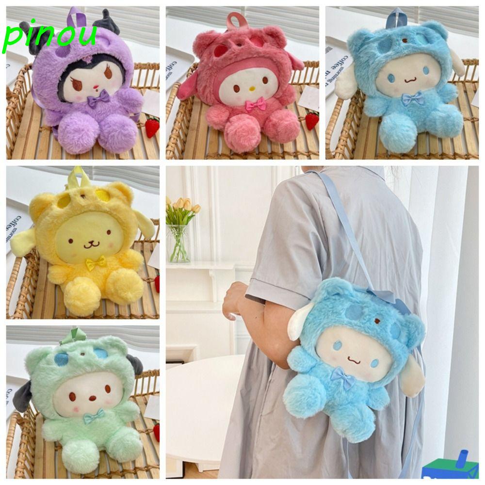 Pinou Ba Lô Bông Hoạt Hình kuromi Ngọt Ngào Đáng Yêu