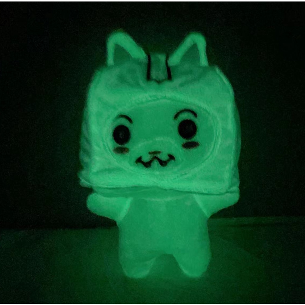 Lankybox Thú Nhồi Bông Hình Ma Phát Sáng Trong Bóng Tối