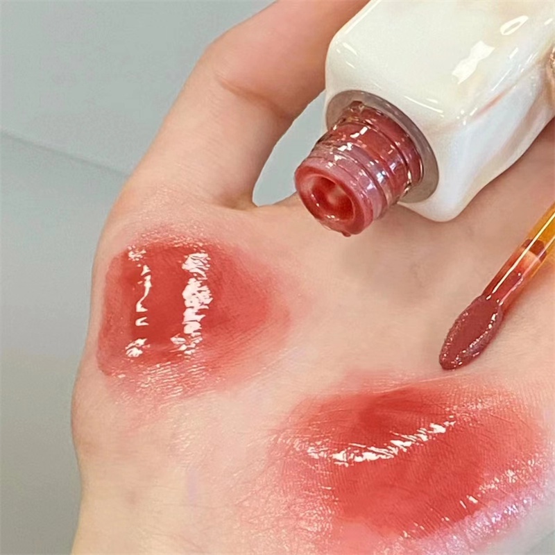 Abpopa Son tint 3d Màu nude Dưỡng Ẩm Lâu Trôi Chống Nước