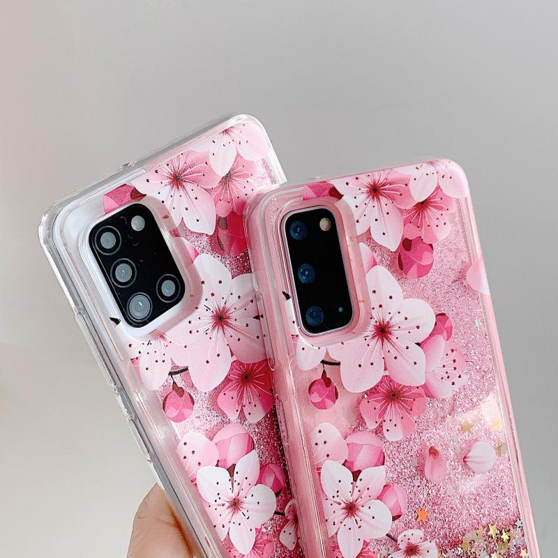 Ốp Điện Thoại Silicon Hình Hoa Đào vivo 1901 1902 1903 1904 1906 1907 1909 1915 1919 1920 1935 1933 1938 1820 1819 1818 1817