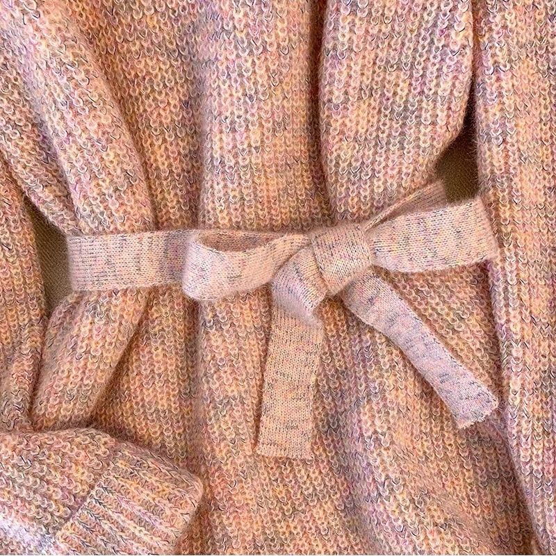 Plus Áo Len Sáp Mềm Dáng Rộng Thời Trang Thu Đông 2023 Cho Nữ