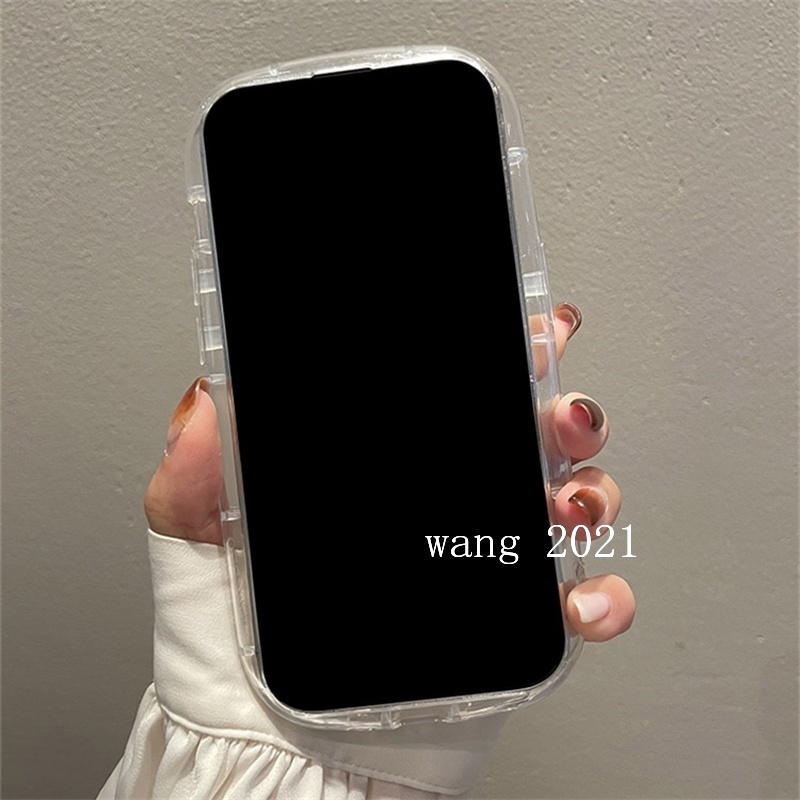 Ốp Điện Thoại Silicon Mềm Chống Sốc Gắn Kèm Gương Hình Gấu Dễ Thương Dành Cho oppo reno 10 pro reno 10 pro + 5g