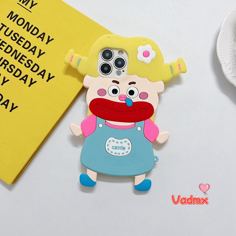 Ôp Điện Thoại Hình Cô Gái Vui Nhộn Cho samsung galaxy a42 a40 a10s a10 a30 a20 m33 m14 5g m52 m51 m42 m31 f52 Ốp