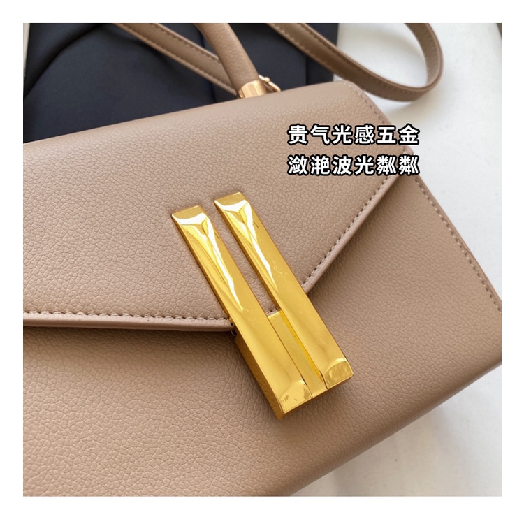 Jasmin noir Túi Xách Da pu Có Khóa Thời Trang Cho Nữ