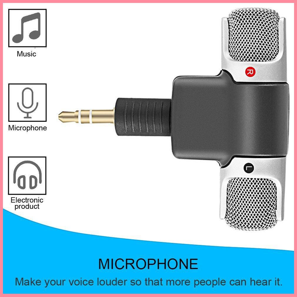 Mini Digital Stereo Microphone Mic 3.5mm Mini Jack PC Laptop Notebook