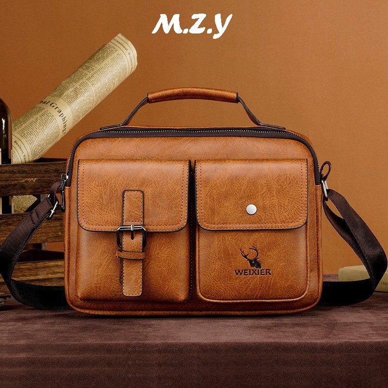 JINRU túi nam đeo chéo to túi nam thời trang 2023 NEW túi nam đeo chéo Fashion Vintage Đa chức năng nhiều màu sắc để lựa chọn NDJ2393HS239Z230927