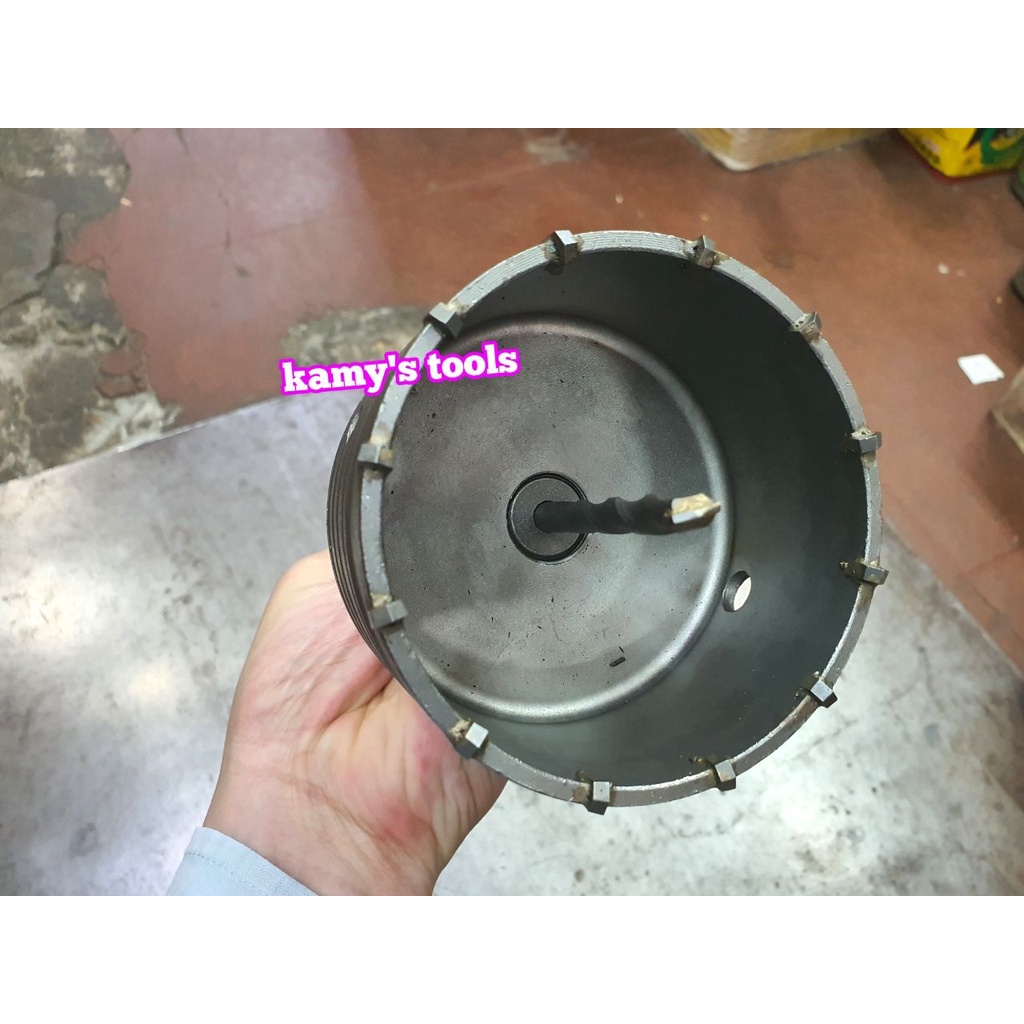 Mũi khoan khoét lỗ tường rút lõi bê tông 65mm 70mm 75mm 80mm 85mm 90mm 95mm 100mm dài 200mm 350mm