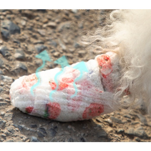 Băng Quấn Chân Chó Mèo - Băng Thun Tự Dính Quấn Vết Thương Cho Thú Cưng. _ Ruby Pet