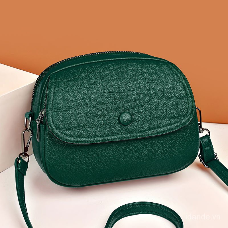 Túi Đeo Chéo Vai Bằng Da Mềm Thời Trang 2023 Dành Cho Nữ