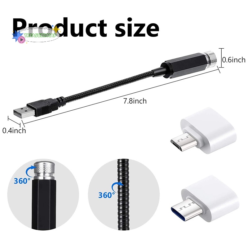 Đèn led Chiếu Bầu Trời Sao Lãng Mạn 5v usb heyuanlong333