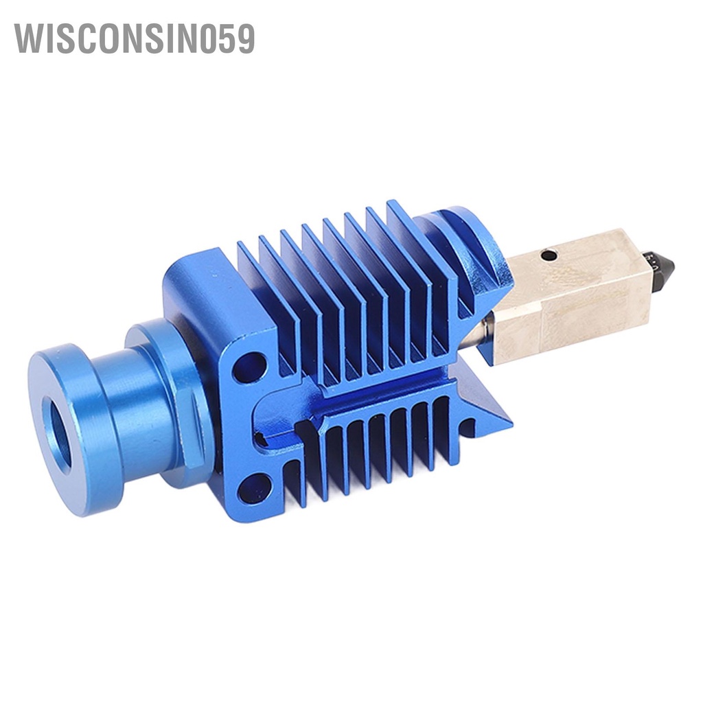 Wisconsin059 3D Máy In Đùn Hotend Bộ 24V 48W Đầu 0.4mm 0.6mm Thép Cứng Phun cho Ender 3