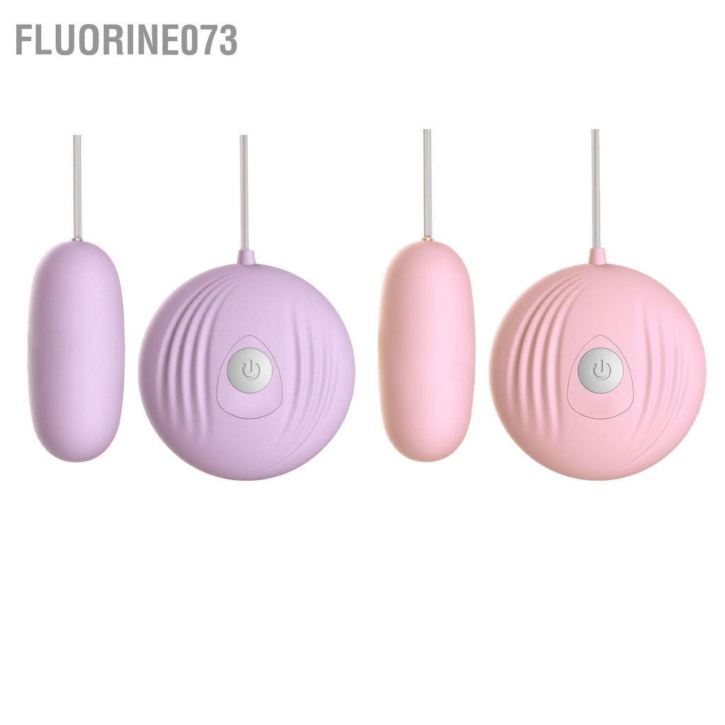 Fluorine073 Nữ Rung Đồ Chơi Kích Thước Bỏ Túi Êm Chống Nước 7 Cấp Độ Chạy Bằng Pin Hình Vỏ Người Lớn