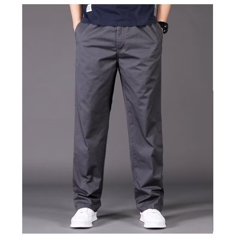 Quần Dài Ống Đứng Màu Trơn Đơn Giản Phong Cách vintage Thời Trang Cho Nam Cỡ m-6xl