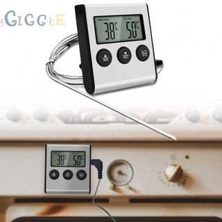【GIGGLE】Meat Thermometer Digital Kitchen Thermometer Manually Set Cooking Tools