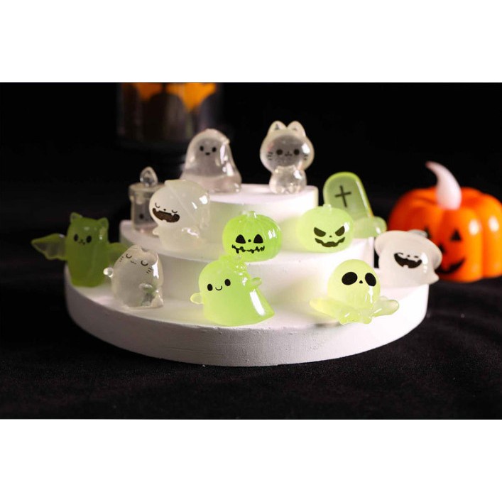Tượng phát sáng decor lễ hội halloween trang trí terrarium
