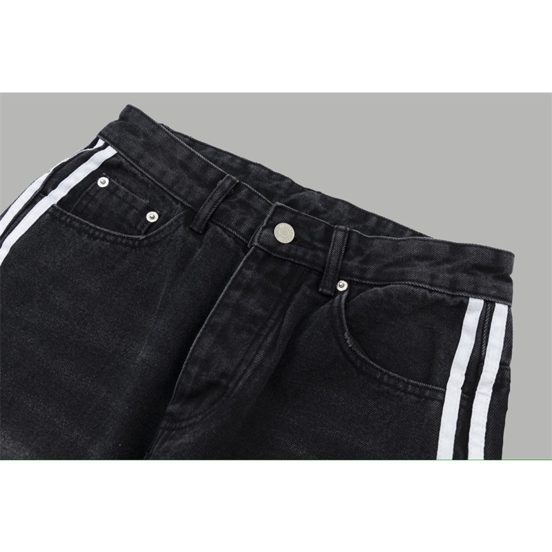 B55a-co Quần Jean Ba Sọc Thoải Mái Để Chạm Vào Xu Hướng Thời Trang Đẹp Nhìn Lên Cơ Thể Phong Cách unisex!