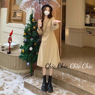 Chic Chic váy nữ Đầm noel Body Cho thời váy Cổ điển Vintage phổ biến Fashion WLQ23A095K 42Z231017